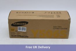 Samsung CLT-Y506S Yellow Toner Cartridge. Box damaged