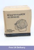 LightmaXX Vector PAR ARC 18x 15W LEDS, Colour Mixture