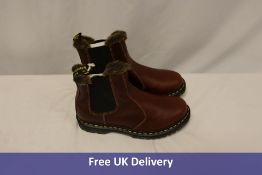 Dr. Martens Leonore Chelsea Boots, Brown, UK 9. No box
