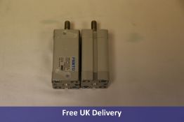 Two Festo Compact Pneumatic Cylinders, ADN-20-35-A-P-A-S6, 536233