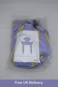 Arjo Toilet Padded Clip Sling, with Head Support for 4-point Patient Lift