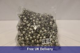 Approximately 4250x Metal Buttons to include 2100x Dome Shank, 20mm, 2150x Dome Shank, 15mm