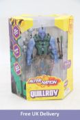 Three Panda Mony Alter Nation Quillroy Phase 1 Action Figure. Boxes damaged