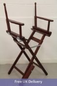 Equiport Directors Chair, Frame Onley, Brown, Some Markings/Chips On Frame
