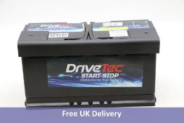 DriveTec Start-Stop Maintenance Free Battery, DA 019,12 V 92 Ah. Used, Untested