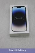 Apple iPhone 14 Pro, 128GB, Silver. New, sealed. Checkmend clear, ref. CM19520531-1D7A5