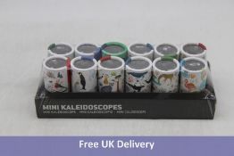Twenty-four Londji Mini Kaleidoscopes, Mixed Designs