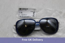 Oakley Split Time Sunglasses, Matte Trans Blue, Prizm Black Lens. No Box