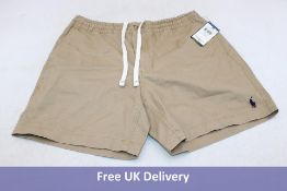 Polo Ralph Lauren Prepster Flat Front Shorts, Khaki Hill, Size M