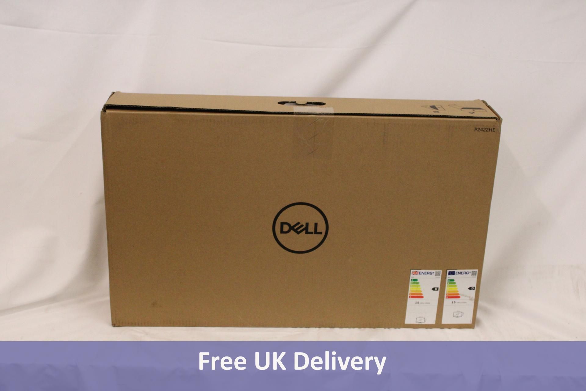 Dell 24 Inch USB-C Full HD Monitor, Black, Not UK Plug