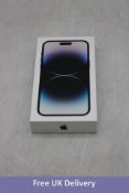 Apple iPhone 14 Pro Max, 256GB, Silver. New, sealed. Checkmend clear, ref. CM19520650-E7D15