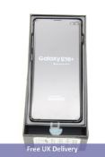 Samsung Galaxy S10+ Android Mobile Phone, 128GB, Black. Brand new, box opened. Checkmend clear, ref.