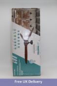 Newport 1420mm 3 ABS Blade Ceiling Fan, Five Speed Remote Control and Timer, Bronze/Walnut