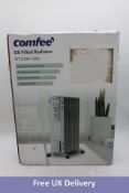 Comfee Oil Filled Radiator NY2009-16M. Box damaged