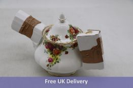 Royal Albert Old Country Roses 16 Piece Tea Set to include 4x Tea Cup 0.2ltr, 4x Tea Saucer 4x Plate