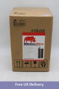 RhinoPro Carbon Filter, 150 x 300mm, Sealed