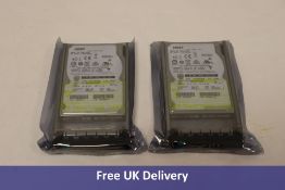 Two HGST Internal HDD, HUC109030CSS600