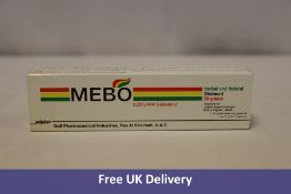 Three Mebo Herbal Ointment For Burns and Wounds. Expiry 08/2025