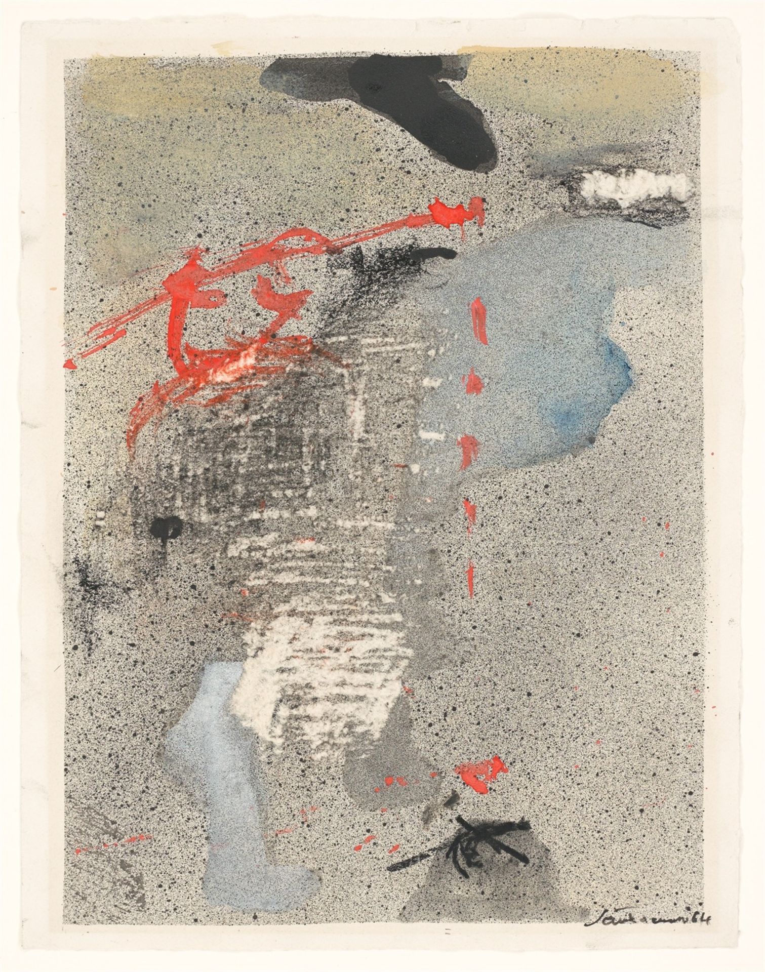 Giuseppe Santomaso. Untitled. 1964 - Image 2 of 3