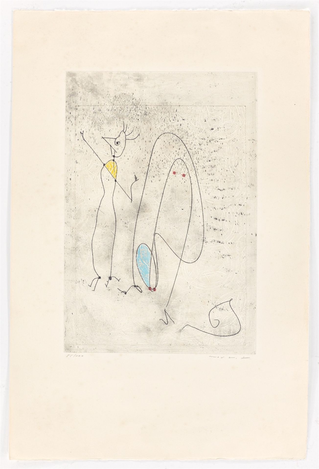Max Ernst. „Les noces interrompues“. 1971 - Bild 2 aus 3
