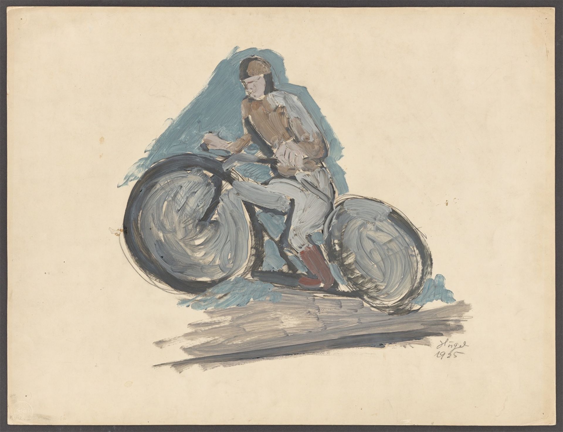 Helmut Kolle. Motorradfahrer. 1925 - Bild 2 aus 4