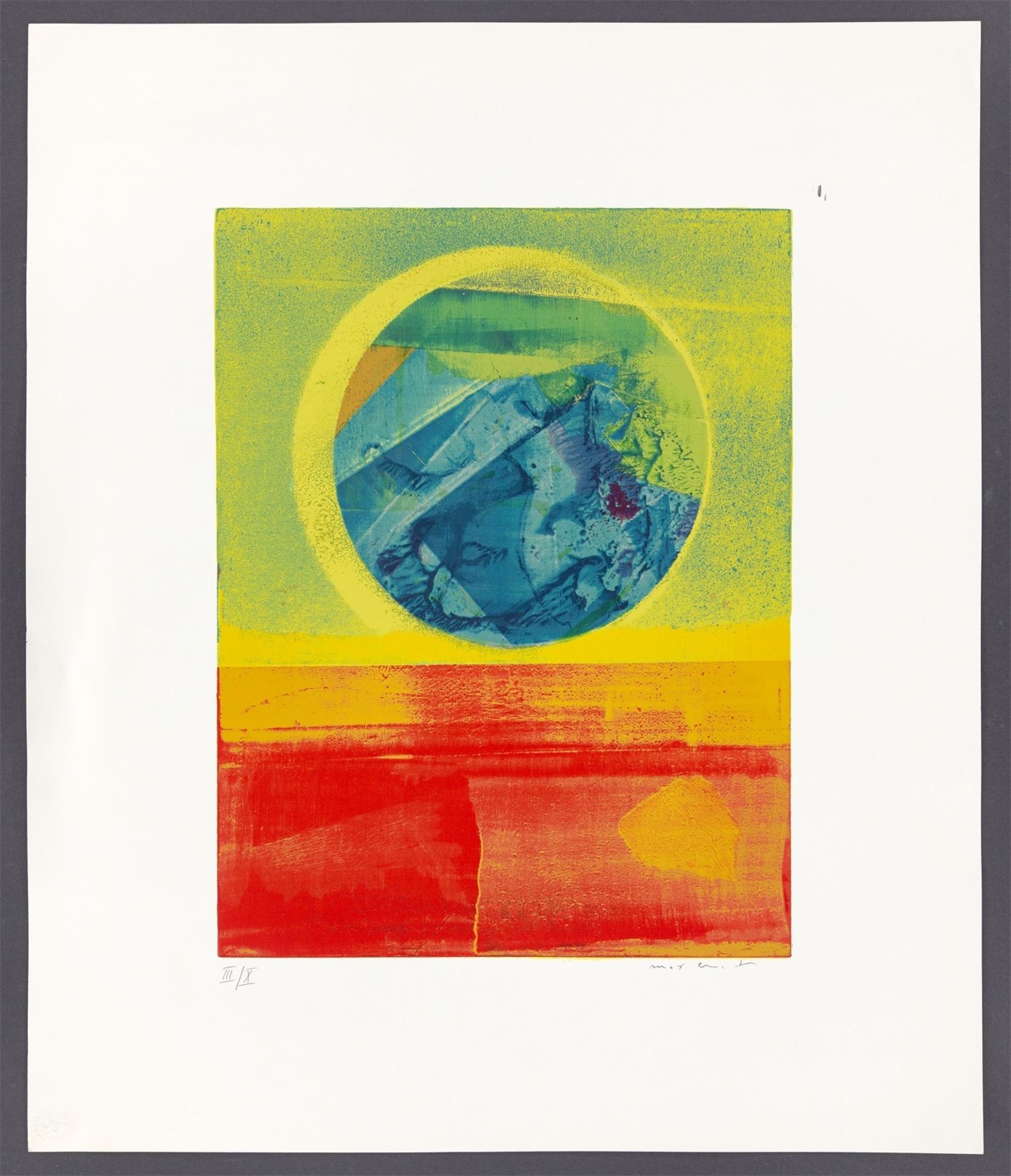 Max Ernst. ”Die Hochzeit von Himmel und Erde”. 1970 - Image 2 of 3