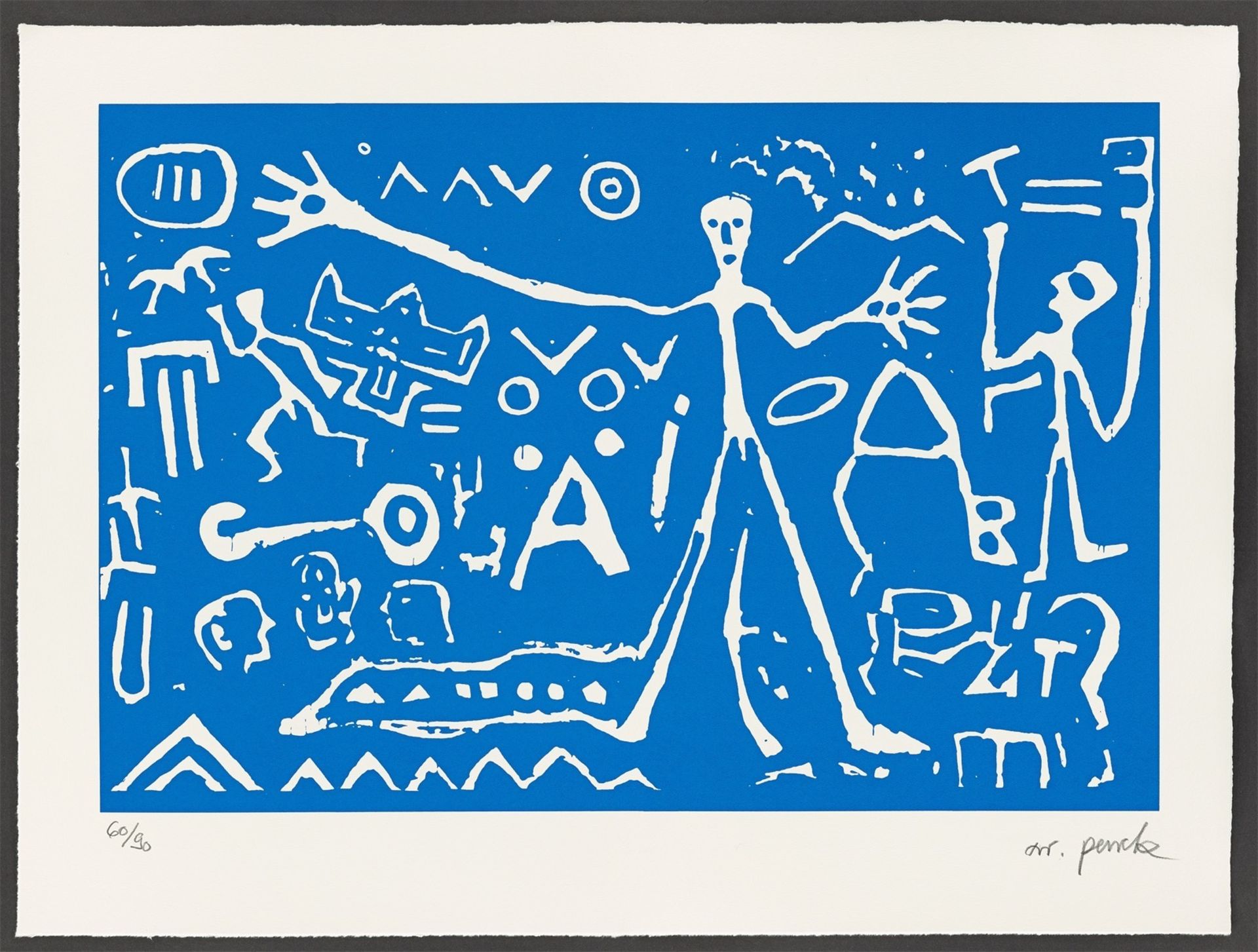 A.R. Penck. „Northern Darkness“. 1987 - Bild 2 aus 3