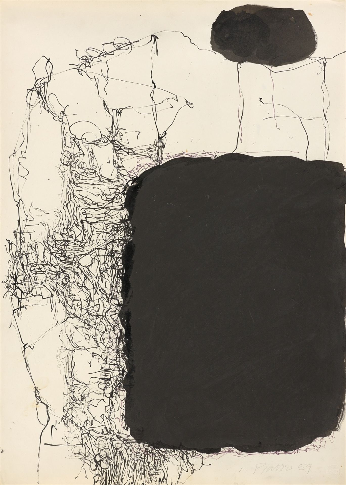 Georg Karl Pfahler. „Ohne Titel“. 1959