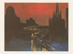 Rainer Fetting. Berliner Mauer. 1988