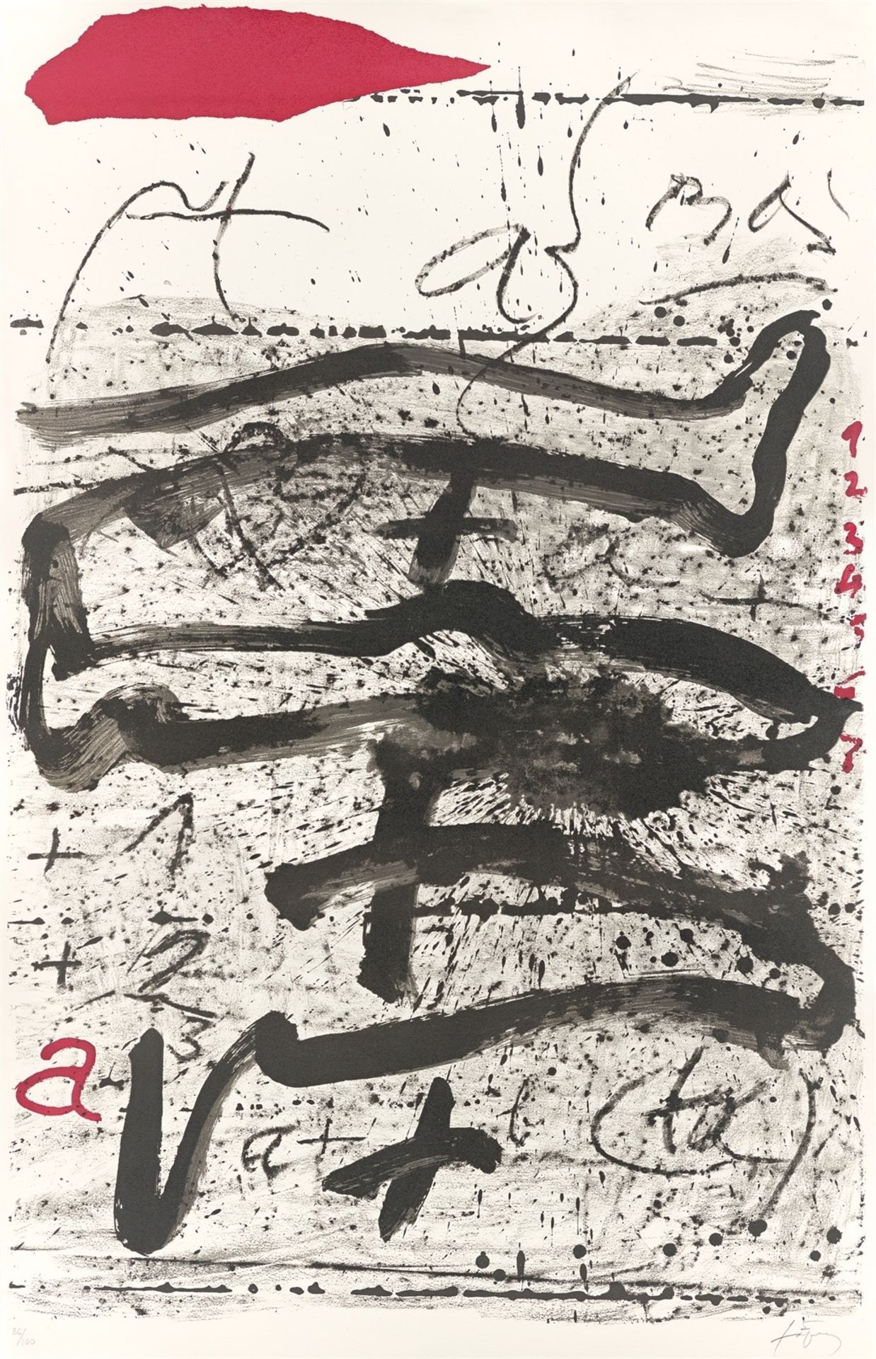 Antoni Tàpies. ”Mémoire de la liberté”. 1990