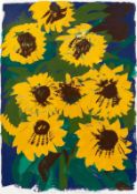 Rainer Fetting. „Sonnenblumen“. 1992