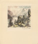 Lovis Corinth. „Bergsee“. 1923