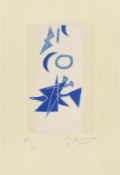 Georges Braque. Titelblatt zu: „Le tir à l'arc“. 1960