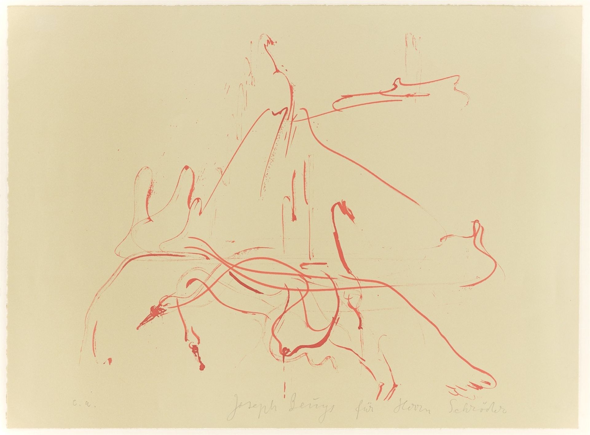 Joseph Beuys. Aus: „Hommage à Picasso“. 1973 - Bild 2 aus 3