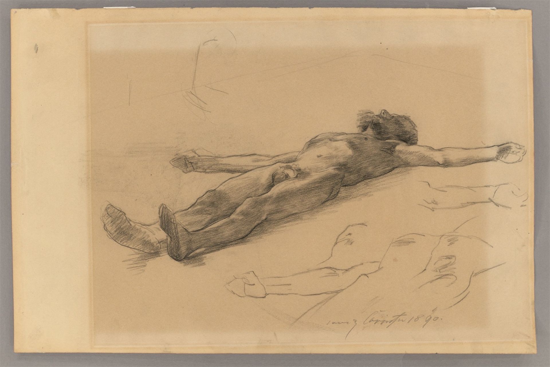 Lovis Corinth. Leichnam Christi. 1889/90 - Bild 2 aus 4