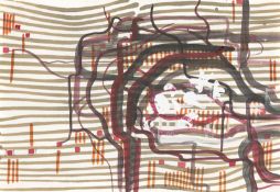 Franz Ackermann. „untitled (mental map)“. 1992-97