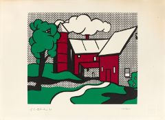 Roy Lichtenstein. „Red Barn“. 1969
