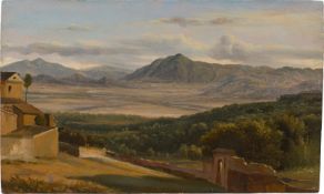 Johann Martin von Rohden. Blick in die Campagna.