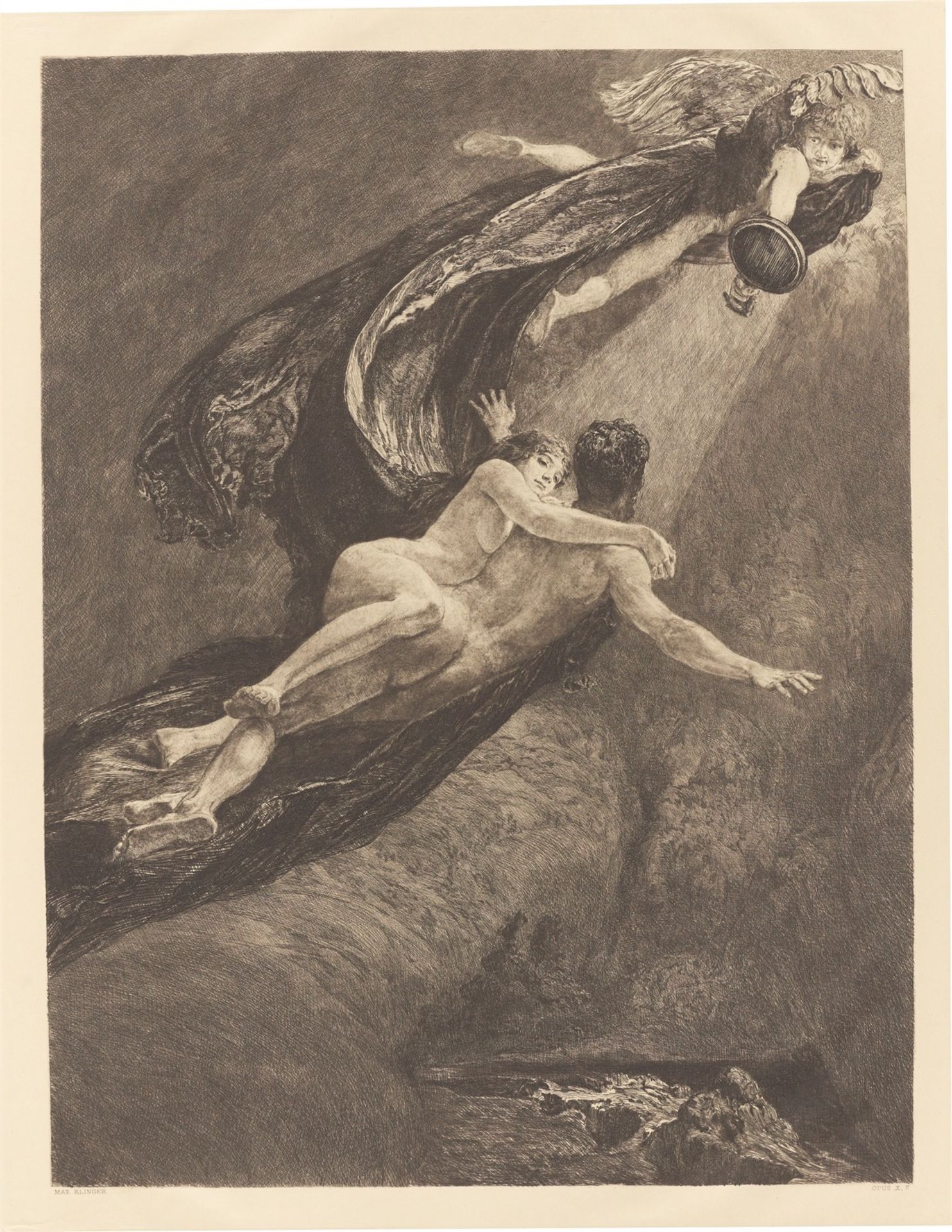 Max Klinger. „Eine Liebe“, Opus X. 1887/1920