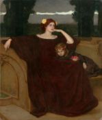 Karl Ziegler. ”Nocturno”. (before) 1899