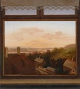 Karl Gustav Nieritz. View from Loschwitz to Dresden. 1820