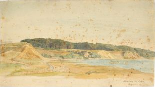 Jacob Gensler. ”Dänenkate bey Laboe”. 1834