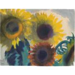 Emil Nolde. „Sonnenblumen“. Um 1935/40