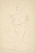 Egon Schiele. ”Self-Portrait (Selbstporträt)”. 1912