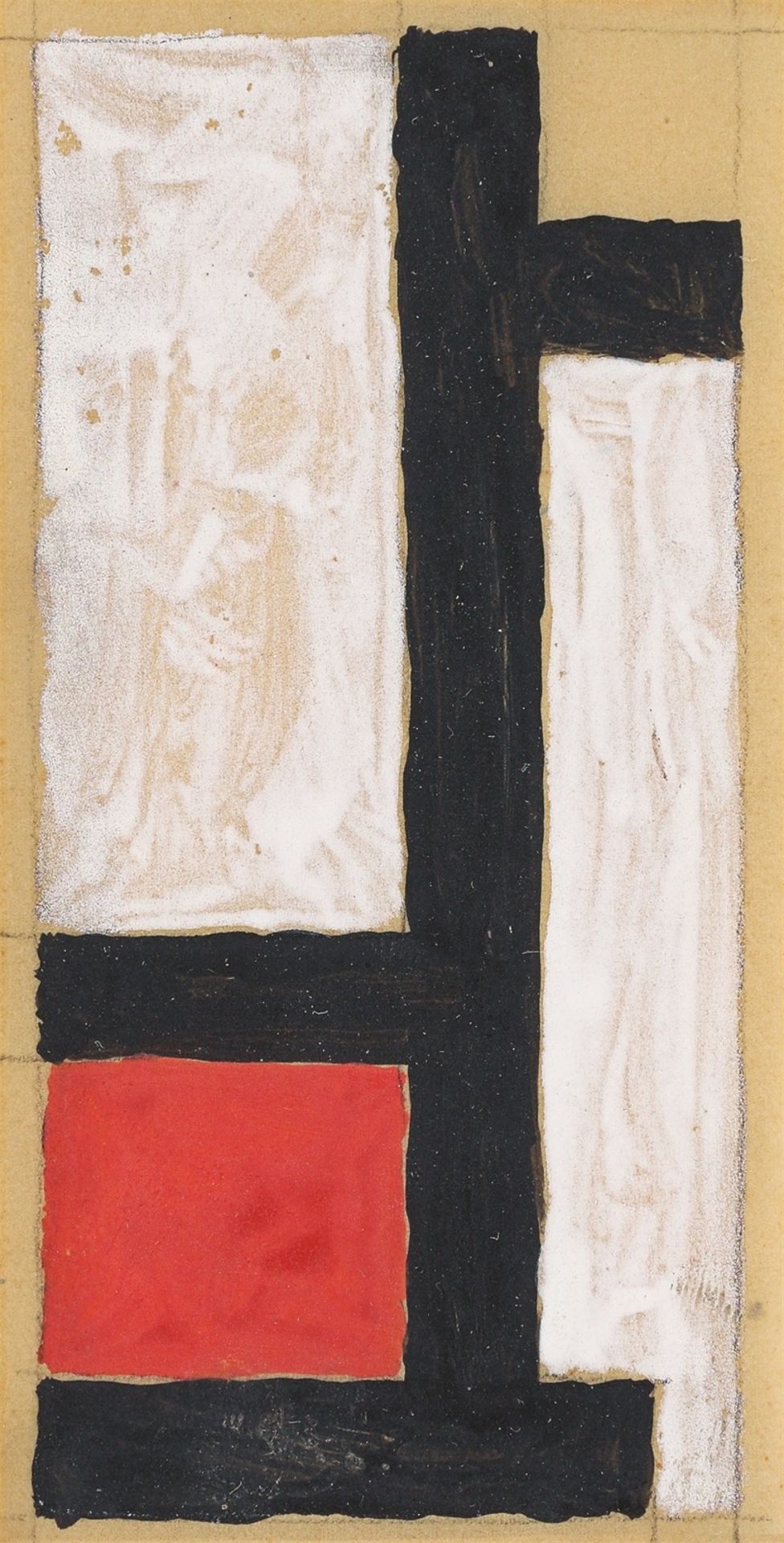 Theo van Doesburg. ”Étude pour une contre-composition”. Circa 1925