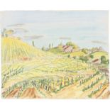 Erich Heckel. „Weinberge bei Bordeaux“. 1929