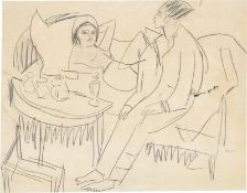 Ernst Ludwig Kirchner. „Unterhaltung“. 1910