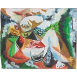 Ernst Wilhelm Nay. „Liegende“. 1947