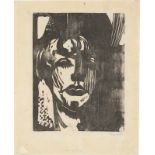 Emil Nolde. „Blonde Frau“. 1917