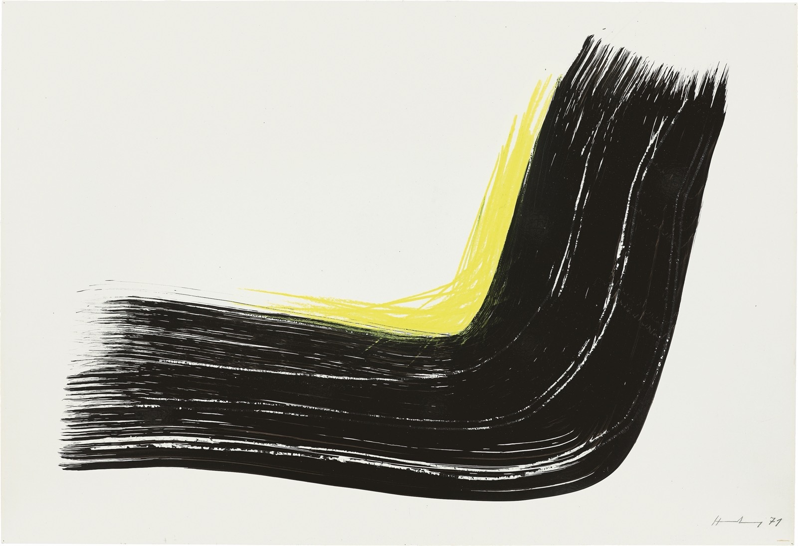 Hans Hartung. Untitled. 1971/72